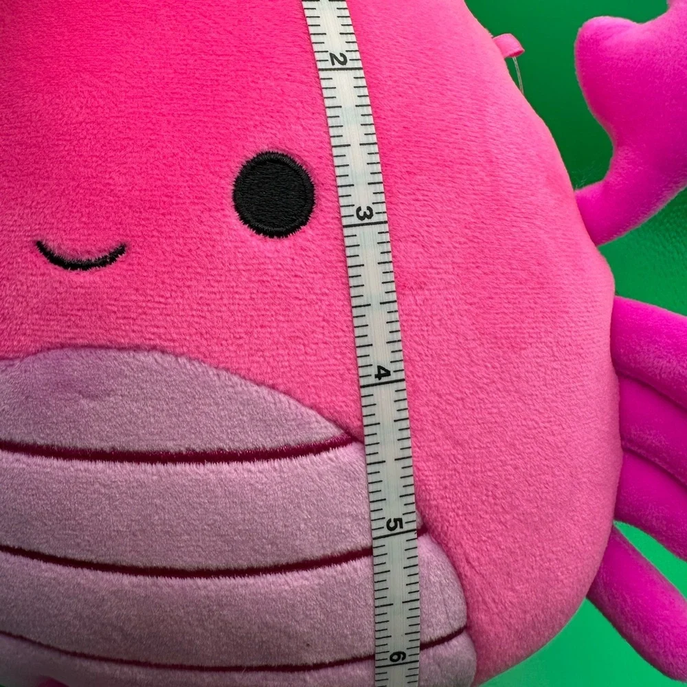 Squishmallows Pink and Gray Stuffed Animal